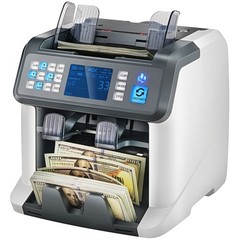 Money Counter Machine, Bill Counter with Mixed Denomination, 2CIS, SN, UV, IR