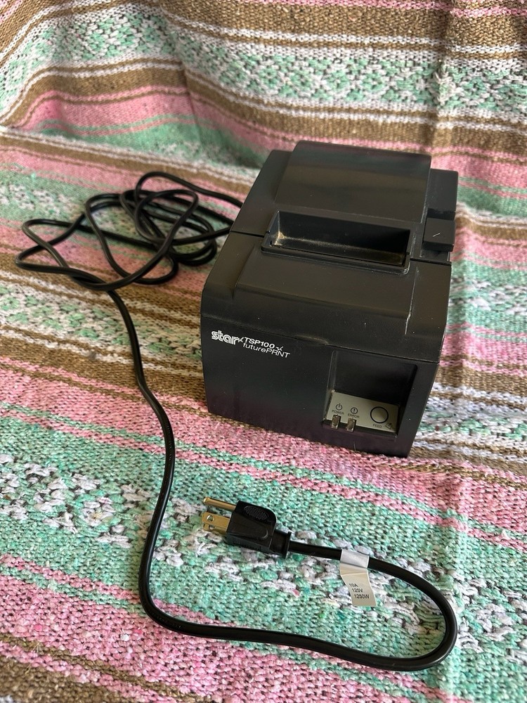 STAR MICRONICS TSP100 Receipt Printer – USB – Power Cord INCLUDED