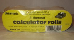 Vintage Datamark 3 Thermal Calculator Rolls 2,1/4 inches x 75 feet each #88106