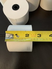 Lot of 11 Vintage Adding Machine Paper Rolls 2.25″ Wide Calculator Register Tape