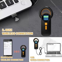 Innovative 3-in-1 Pet Microchip Reader with Rechargeable Battery & TFT Screen
