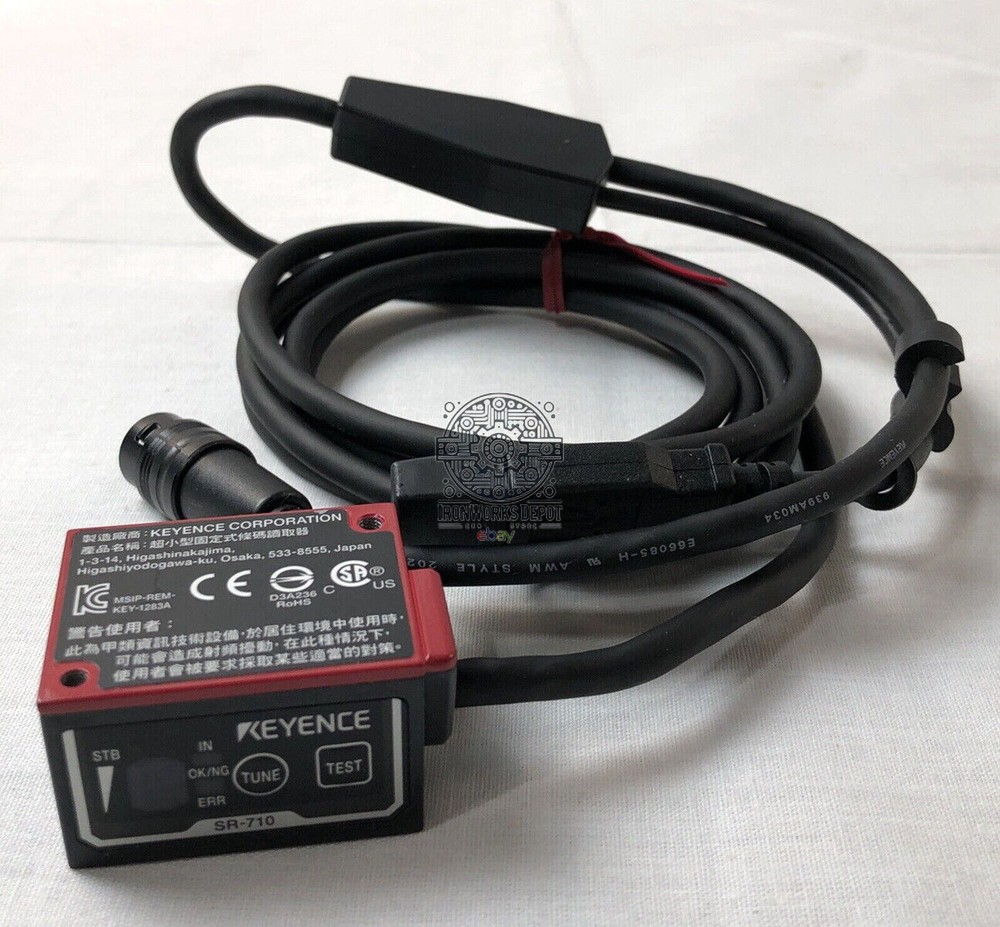 1PCS KEYENCE SR-710 Barcode Reader NEW