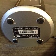 Adesso NuScan 2800U Omnidirectional 2D Desktop Bar Scanner for 2D + 1D Barcodes