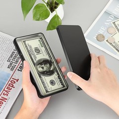 4 Pack Metal Rectangular Cash Box with Lid, Money Holder for Coins, Jewelry & St