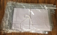 10 CLEAR VINYL ZIPPER WALLETS BANK BAG MONEY JEWELRY POUCH COIN CURRENCY COUPONS
