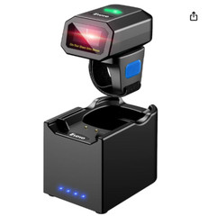 Eyoyo Wireless Finger Ring Barcode Scanner Bluetooth Reader for Android iOS comp