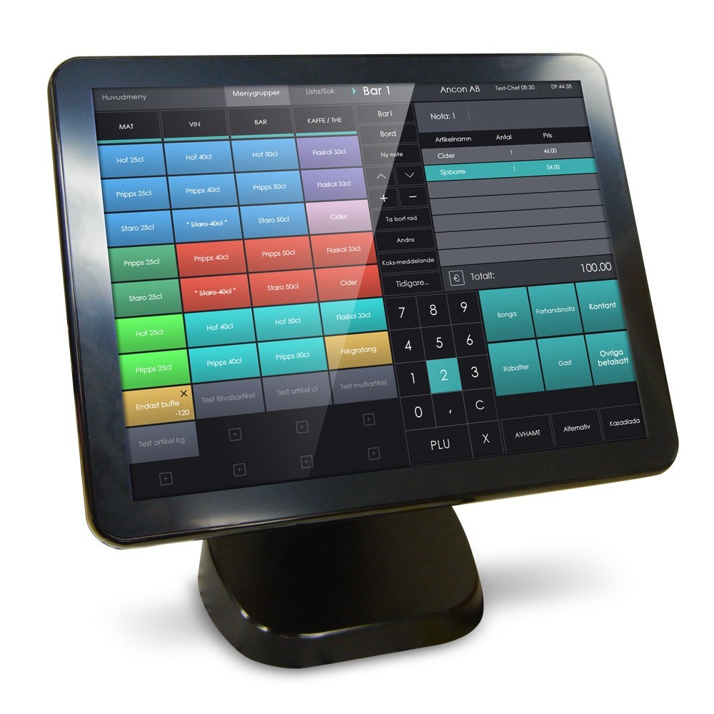 15in PCAP Capacitive Touchscreen POS Monitor Retail & Restaurant