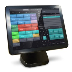 15in PCAP Capacitive Touchscreen POS Monitor Retail & Restaurant