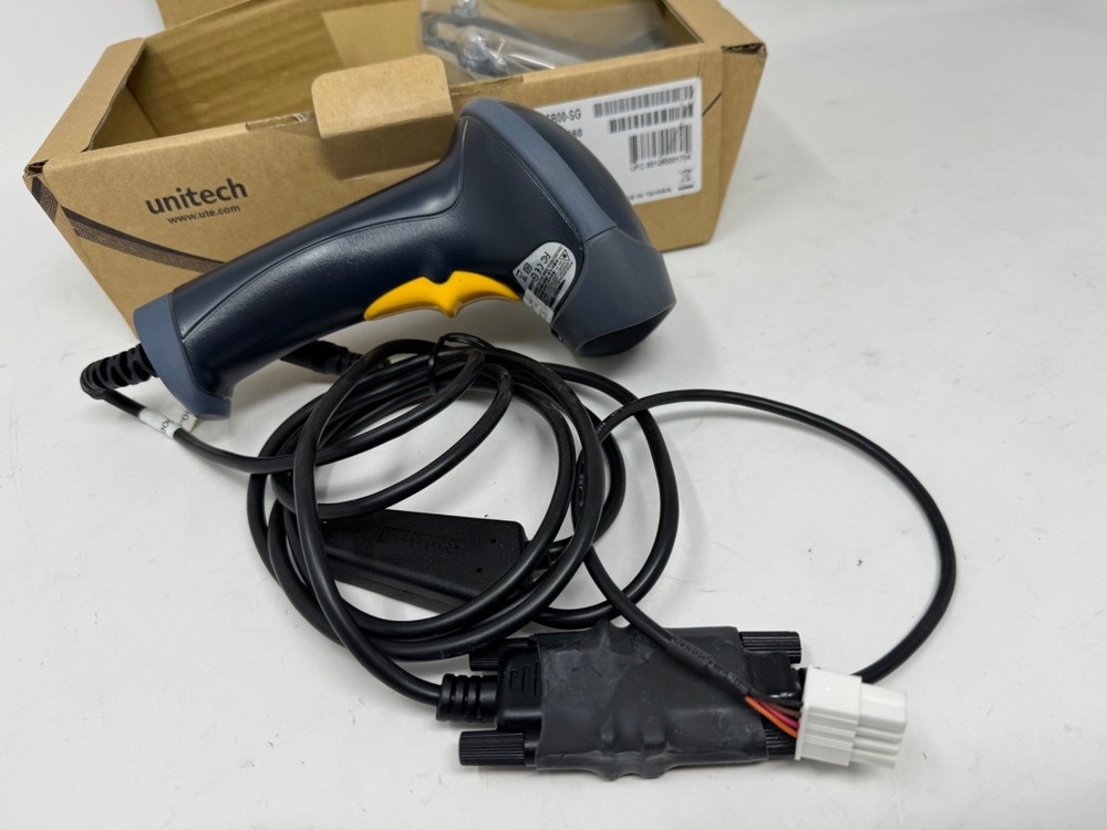 UNITECH AMERICA MS842 2D IMAGER BARCODE SCANNER MS842-2UCB00-SG serial MINT COND