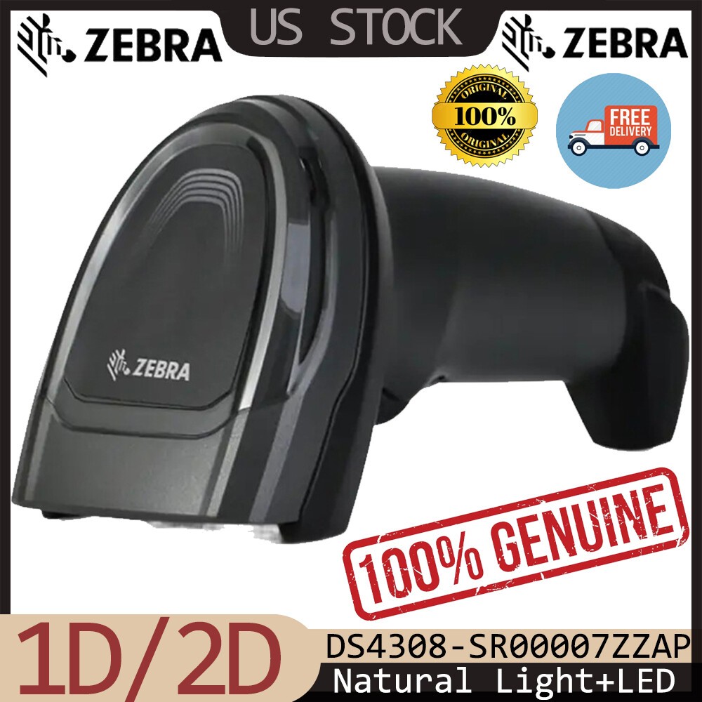 Zebra Symbol Motorola 1D/2D imager Handheld DS4308-SR00007ZZAP Barcode Scanner