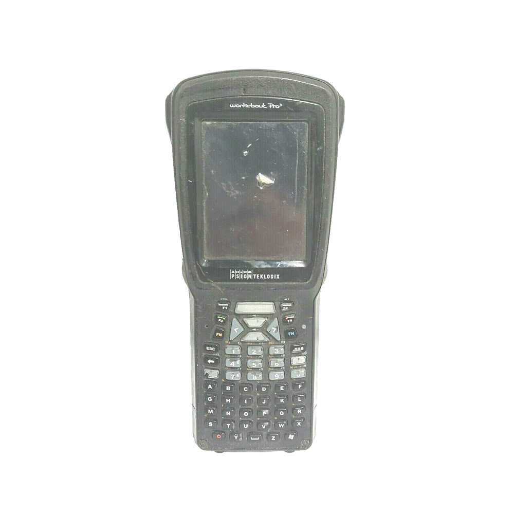 Psion Teklogix 7527C-G2 Workabout Pro 3 Barcode Scanner NO POWER MISSING BUTTONS