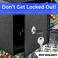 Secure Wall-Mounted Cash Drop Box for Rent Checks & Keys – Easy Installation