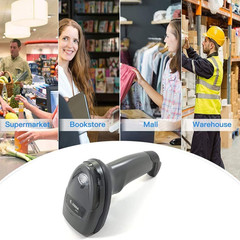 PACK OF 10 Zebra DS2208 USB Barcode Scanner 1D 2D Handheld w/ Stand POS QR Code
