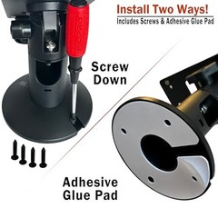 Swivel Stand for Credit Card Payment Machines – Desk Holder for POS Systems, Con