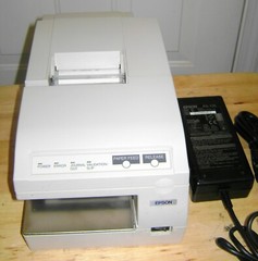 EPSON TM-U375 DOT MATRIX POS IMPACT RECEIPT PRINTER- SERIAL PORT