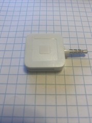 Square A-PKG-0206-01 Credit Debit Card Reader – White for Apple iPhone and…
