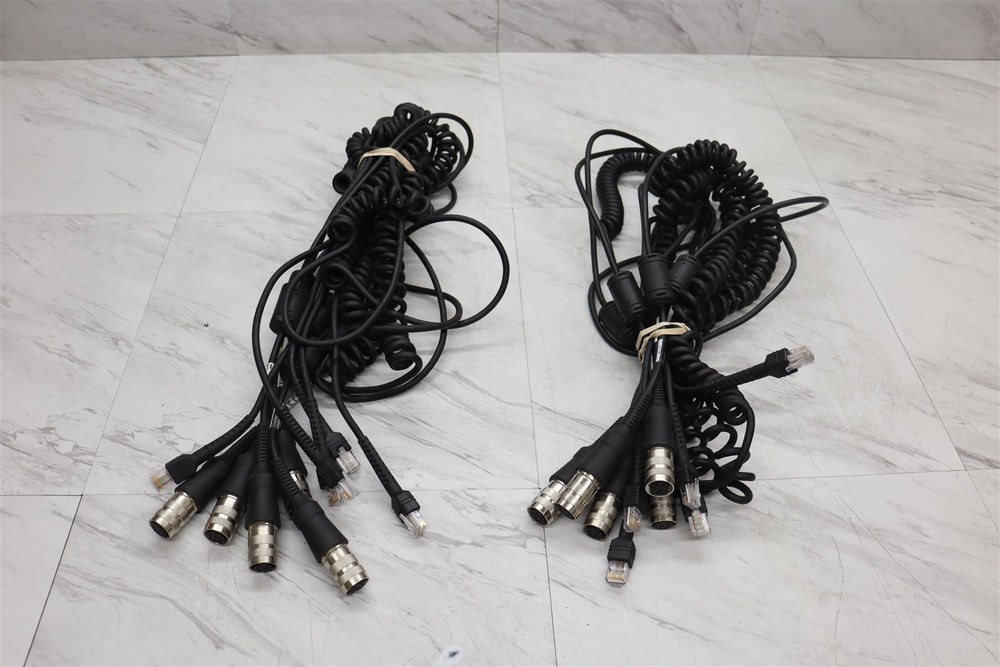10 LOT Motorola Symbol 25-71917 8-Pin Scanner Power Cable LS3408 VC5090 DS3508