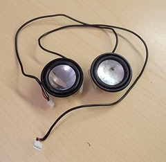Micros POS Workstation 5/5A Left & Right Internal Speaker