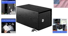 Secure Wall-Mounted Cash Drop Box for Rent Checks & Keys – Easy Installation
