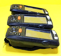 ⚡UNTESTED⚡LOT OF 3x JANAM XM66W-MPAFBVJ0 WINDOWS MOBILE COMPUTER BARCODE SCANNER
