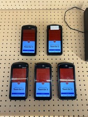 5 Toast Go 2 Handheld POS Tablet Mobile Device TG200 USED-READ DESCRIPTION