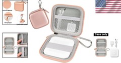 Shockproof Card Reader Case with Carabiner – Travel Ready and Stylish