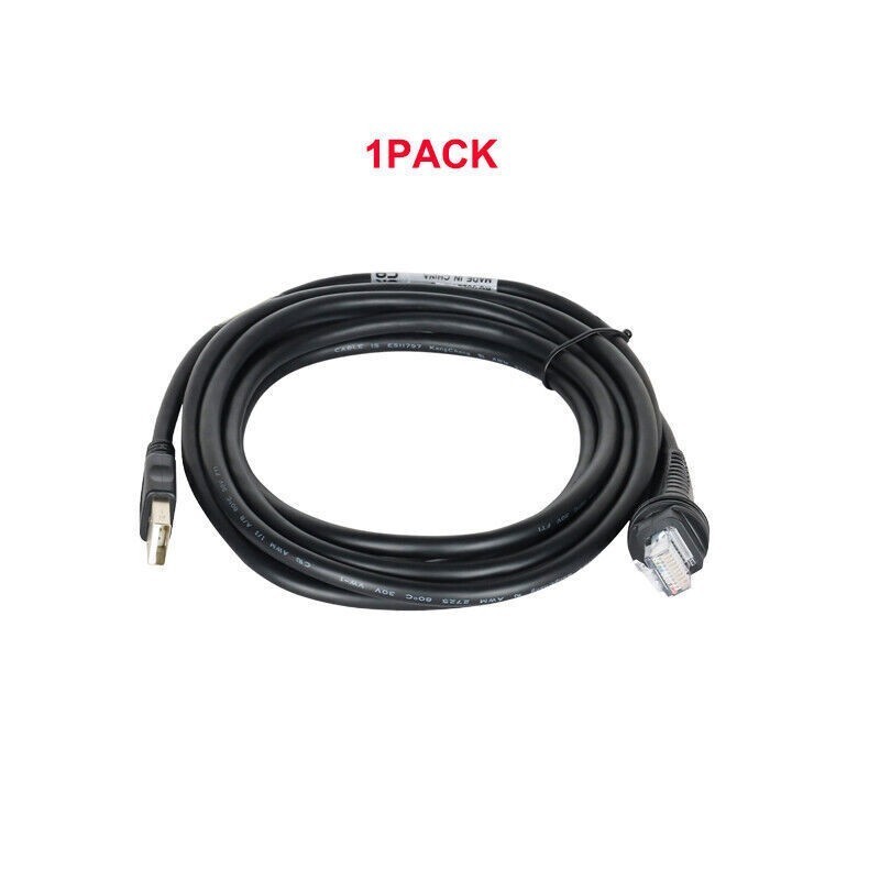 1/2/5 Pack CBL-500-300-S00 3m USB Scanner Cable For Honeywell 1900g 1300g 1200g