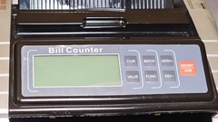 AL1000 Money Counter Machine with Value Counting, Support Dollar and Euro, UV, M