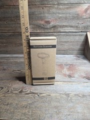 2.4G Laser Barcode Scanner With Box, Charger, Flash Drive, And Manual