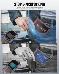 RFID Blocking Card,Contactless NFC Debit Credit Card Passport Protector, One Car