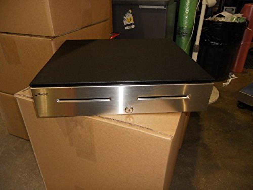Radiant Systems CD00035 POS Cash Drawer with Lock/Key and Cable*NO MONEY TILL
