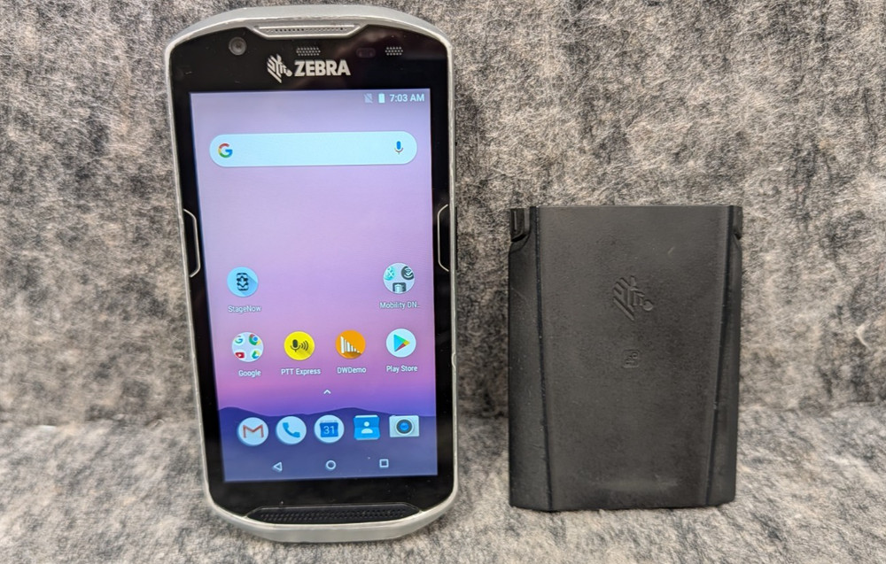 Zebra TC57 TC57HO Handheld Barcode Mobile w/ Battery 🔥Factory Reset🔥
