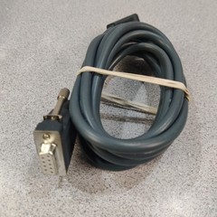 Magtek 22522065 Mini RS232 Dark Gray Check Reader DATA CABLE ONLY 225-7563 REV A