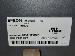 Epson TM-U220B M188B Thermal Receipt Printer Network Auto-Cutter POS Kitchen