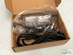 12V DC 5A MOTOROLA SYMBOL PSION CRADLE COMPATIBLE AC POWER ADAPTER 90-DEG CONN