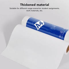 1 Roll 50 Sheets A4 Thermal Printer Paper 210x297mm Anti Fading Inkless Printing