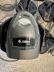 Zebra DS22 Laser Barcode Scanner Lot of 10 with Cords and Docks Tested Working