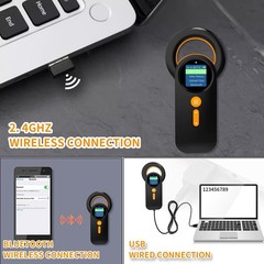 Bluetooth Pet Microchip Reader,3-in-1(2.4GHz Wireless+Bluetooth+USB) Animal U…
