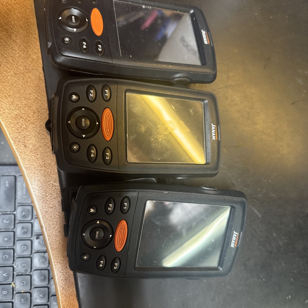 QTY 3 * JANAM XM66W-LPAFBVJ0 WINDOWS MOB. 6.1 BLUETOOTH PDA MOB. COMPS. No Batt