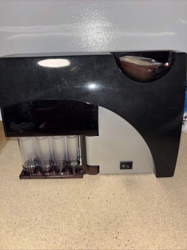 4-Barrel Automatic Coin Sorter Black Merchsource
