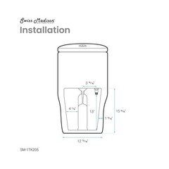 Sublime One Piece Elongated Toilet with Touchless Retrofit Dual Flush 1.1/1.6…