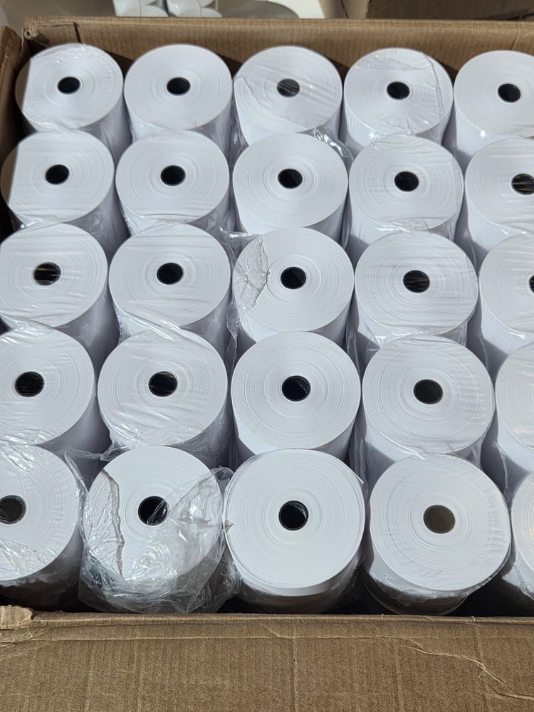 50 Rolls- 3 1/8″ x 230′ THERMAL POS RECEIPT PRINTER ROLL PAPER