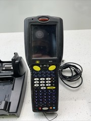 Honeywell LXE MX9H Handheld Scanner With MX9002DSKCRDL Charger And Partial Cord