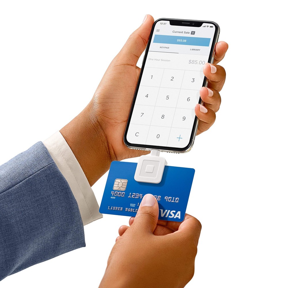Mobile Credit Card Reader Magstripe with Lightning Connector iOS Processing