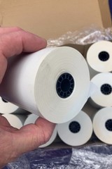 IBM Thermal Paper Rolls 3 1/8″ x 190′ Qty 12 Rolls – 73.3mm wide