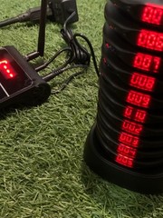 10+1 Pagers Restaurant Pager System Wireless Food Service 24h Standby Time