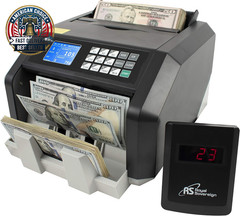 High Speed Money Counting Machine, with UV, MG, IR Counterfeit Bill Detector & V