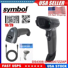 Symbol DS4308-SR00007ZZAP Standard Range USB Handheld 2D Barcode Scanner Cable
