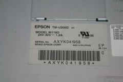 EPSON TM-U200D M119D DOT MATRIX POS RECEIPT PRINTER SERIAL PORT