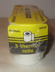 Vintage Datamark 3 Thermal Calculator Rolls 2,1/4 inches x 75 feet each #88106